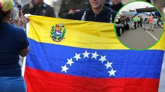 Gran número de venezolanos abandonan el Perú en vuelo gratuito de Nicolás Maduro