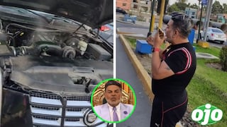 Camioneta de Andrés Hurtado se malogra y los usuarios en redes aprovechan para burlarse