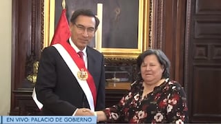 Ariela Luna jura como nueva ministra de Desarrollo e Inclusión Social, en reemplazo de Jorge Meléndez