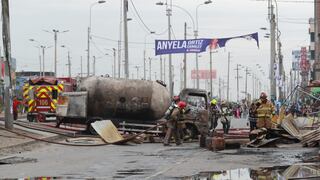 Villa El Salvador: Se elevó a 16 los fallecidos por explosión de camión cisterna