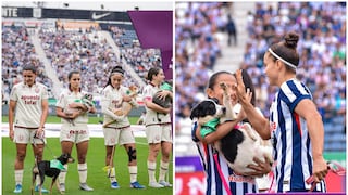 Perritos rescatados protagonizaron el clásico entre Alianza Lima y Universitario de la Liga Femenina