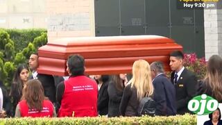 Miraflores: así se llevó a cabo el entierro de Rosa Benavides tras ser asesinada en un restaurante (VIDEO)