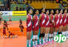 Chile derrotó a Perú por primera vez en el Sudamericano de Vóley y la ‘bicolor’ quedó última en la tabla