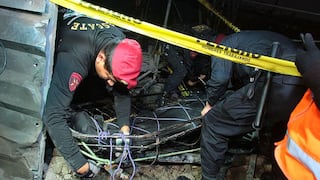 Santa Anita: Taxista muere tras caer a zanja en obras del Metro de Lima [VIDEO] 