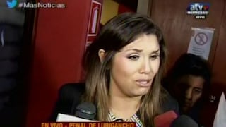 Lady Guillén llora desesperadamente por sentencia suspendida a Rony García  
