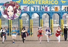 “Chicas caballo”, hasta con cola, corren en el Hipódromo de Monterrico