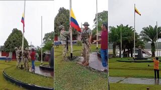 Izan otra bandera de Colombia en el Perú y Gobierno de Dina Boluarte lo minimiza
