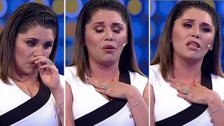Lady Guillén llora en pleno programa en vivo por la salud de su madre (VIDEO)