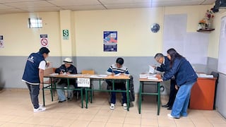 Locales de votación cuentan con 100 % de material electoral, pero hubo retrasos en algunos puntos