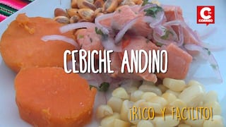 ¡Qué rico!: atrévete a preparar este Cebiche andino (VIDEO)