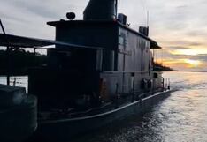 Tragedia en Amazonas: Buque de armada peruana se hunde en el río dejando dos muertos y 1 desaparecido