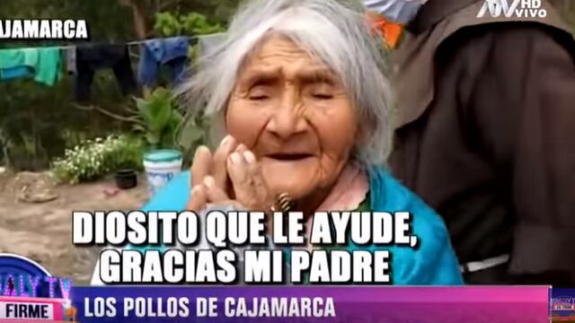 Coronavirus en Perú:La emocionante reacción de una anciana al recibir apoyo de sacerdotes | VIDEO