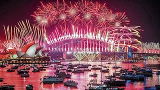 Varios países reciben el año 2026 con toneladas de fuegos artificiales