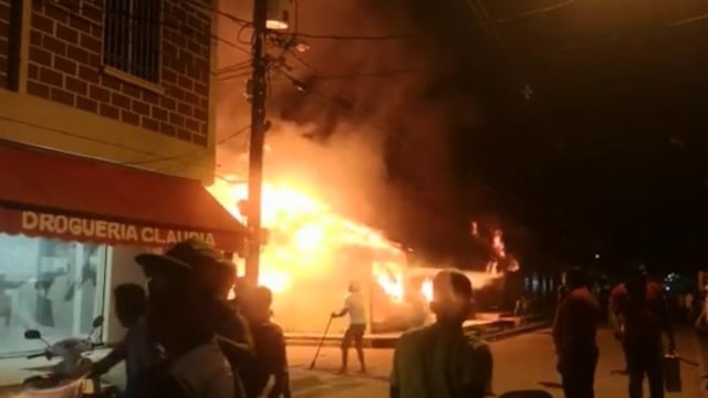 Covid-19: Venezolano incendia local porque no le quisieron vender más cerveza