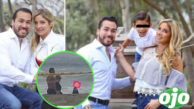 Sofía Franco y Álvaro Paz de la Barra son ampayados juntos en la playa: ¿Se reconciliaron?