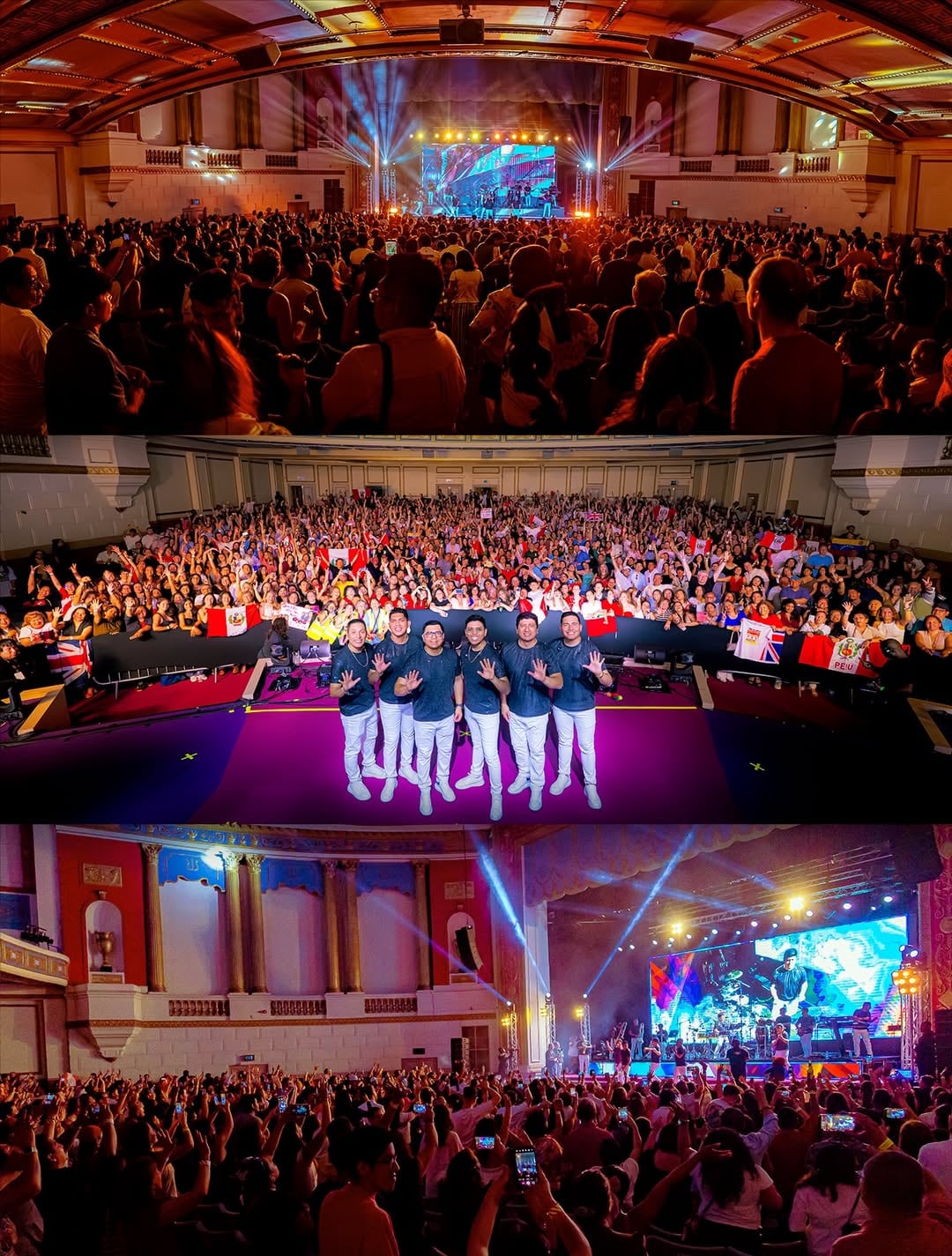 Grupo 5 se presentó el jueves 18 de junio en Londres en concierto con un SOLD OUT. FOTO: Instagram del Grupo 5