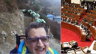 Sergio Galliani compara a burros con el Congreso de la República (VIDEO)
