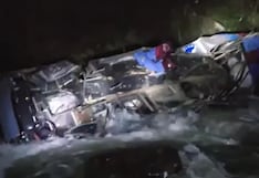 Tragedia en Cajamarca: Fiscalía pide detener al chofer del bus que cayó a abismo