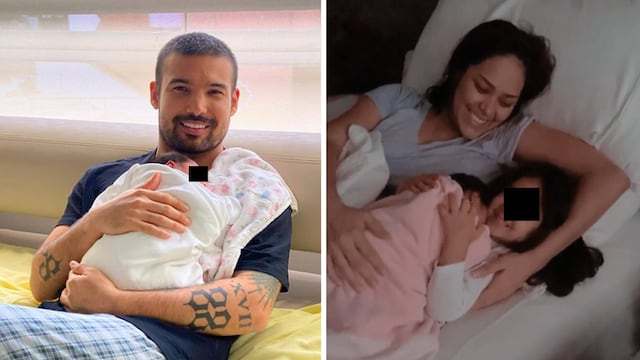Ezio Oliva comparte nuevo momento entre su hija mayor y su bebé | VIDEO