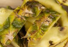 Comer para vivir: Beneficios y precauciones de la cáscara de piña