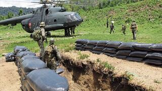 Narcoterroristas atacan helicóptero en Ayacucho