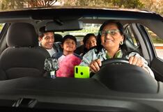 Sandra Espinoza, conductora de app de movilidad y cabeza de familia a los 57 años