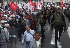 Marcha nacional: Manifestantes se reúnen en Plaza San Martín para protestar contra Dina Boluarte