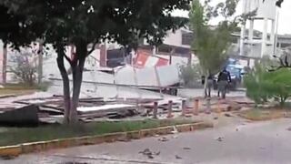 Lluvias y vientos destruyen casas en Puerto Maldonado