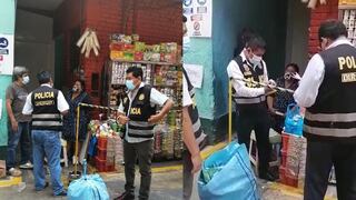 Decomisan más de 5 mil cigarrillos ilegales en tienda de la calle Capón en el Cercado de Lima | VIDEO