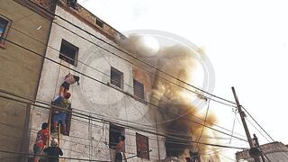 Niños salvan de morir en incendio de La Parada y rescate fue de película (FOTOS)
