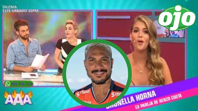 Brunella Horna aceptó que vio a Paolo Guerrero en Brasil pero aclaró: “no tuve nada con él” (VIDEO)