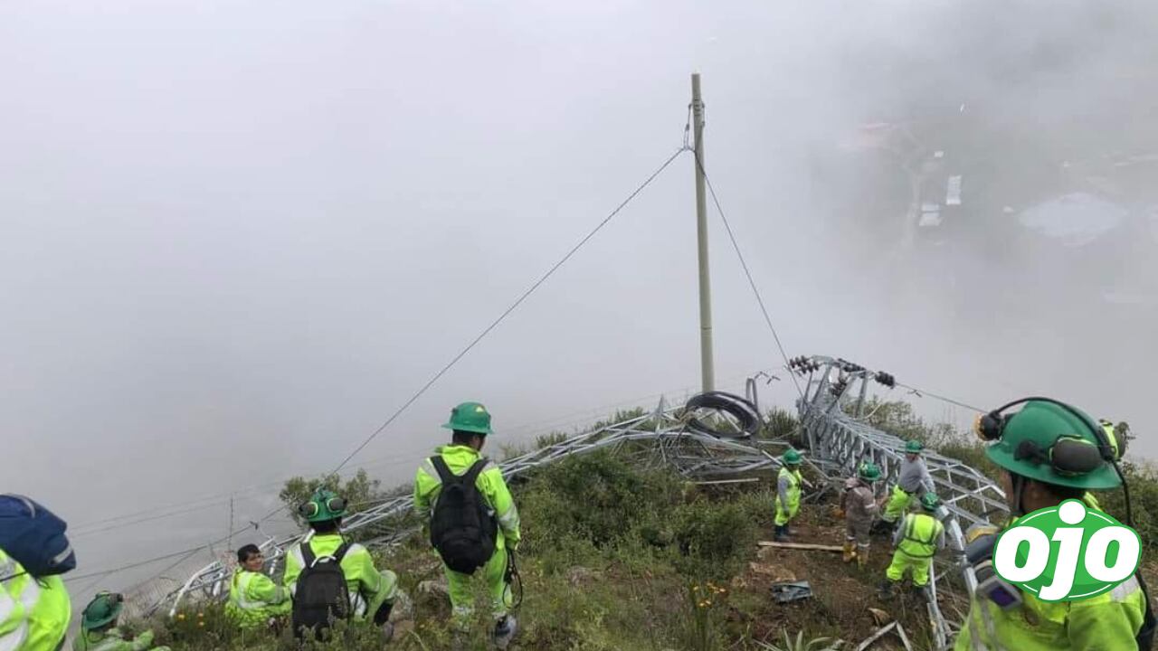 La Libertad: Policía sospecha que extorsionadores están tras ataque a las torres de tensión de la mina Poderosa
