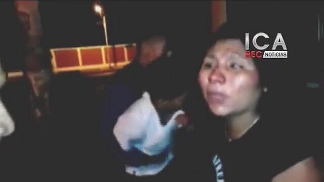 Mujer defiende a su agresor de la policía, luego de recibir golpiza (VIDEO)