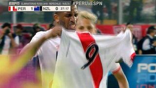Perú vs. Nueva Zelanda: Jefferson Farfán dedica gol a Paolo Guerrero y rompe en llanto (VIDEO)