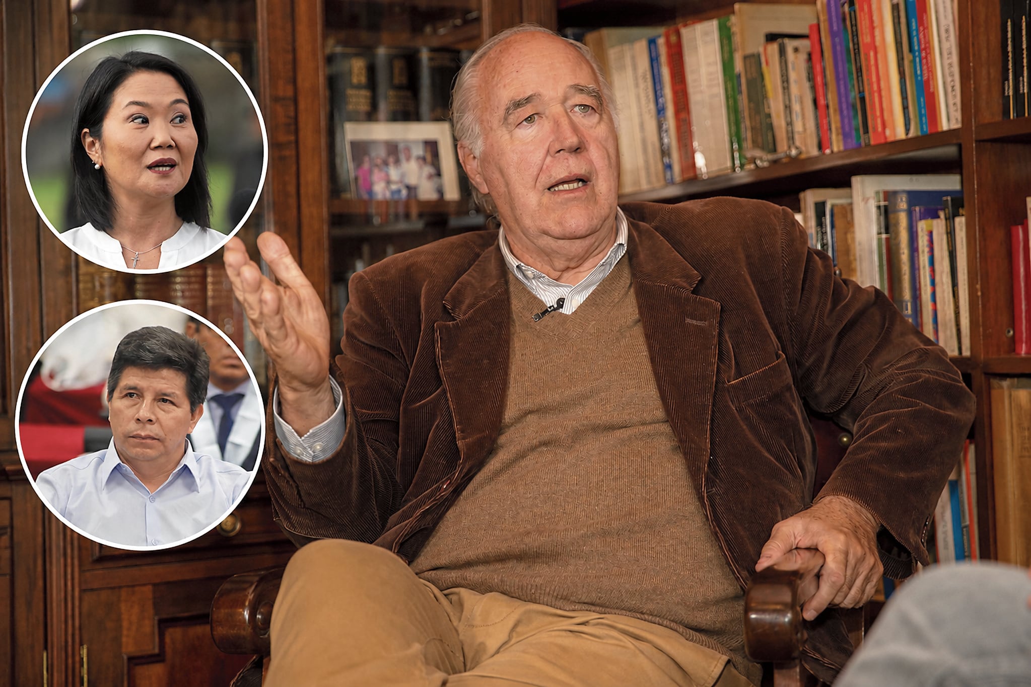 Keiko Fujimori, una vez sea presidenta, no debería soltar al golpista, aconseja “Vitocho”.