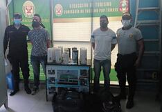 Tumbes: Dos extranjeros son intervenidos por transportar marihuana camuflada en velas