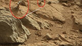 ​Twitter: Curiosity ahora descubre una "lagartija" en Marte [FOTO]