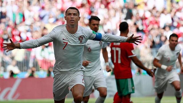 Portugal vs. Marruecos: Cristiano Ronaldo hace golazo en el minuto 4′ y se lleva los 3 puntos (VÍDEO)