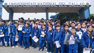 Escolares de primaria logran 65 vacantes en la Universidad Nacional del Callao