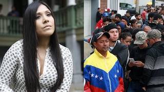 Tula Rodríguez niega haber dicho que venezolanos deberían recibir bono de 380 soles | VIDEO