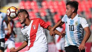 Selección peruana sub-20 pierde 1-0 contra Argentina y las esperanzas para ir al mundial 