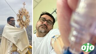 Padre Omar sobrevivió a tres infartos cerebrales