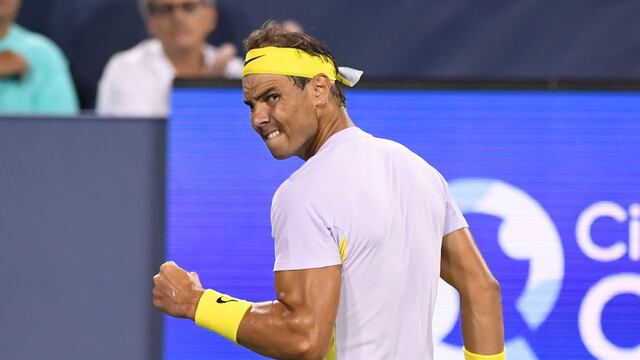 Nadal regresó a las canchas, pero fue con derrota: quedó eliminado del Masters 1000 de Cincinnati