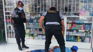 Trujillo: Atrapan a adolescente cuando asaltaba farmacia a mano armada en plena emergencia