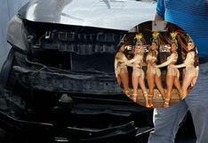 “Vedettes Doradas” sufren accidente en la Panamericana Sur