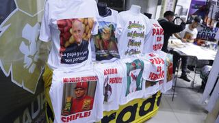 Vuelan prendas del papa peruano en Gamarra