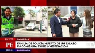 La Molina: familia de policía muerto de un balazo en comisaría exige investigación exhaustiva
