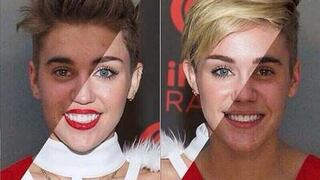 Comparan a Justin Bieber con Miley Cyrus por foto de su arresto