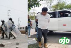 Violento enfrentamiento en Ica: 18 policías heridos y tres detenidos tras intento de bloqueo de carretera