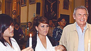 Alcalde y Dina Páucar padrinos de Erasmo Jamir